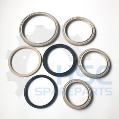Seal ring shaft seal series